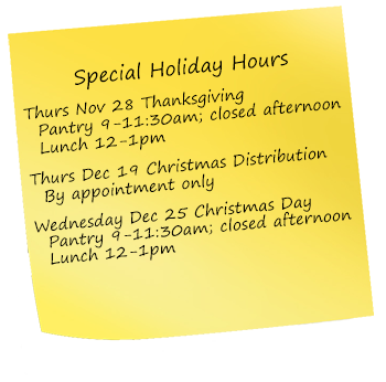 Holiday Hours